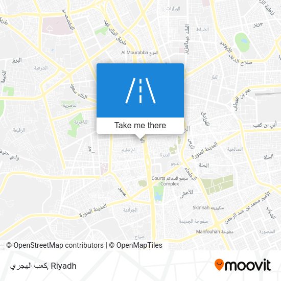 كعب الهجري map