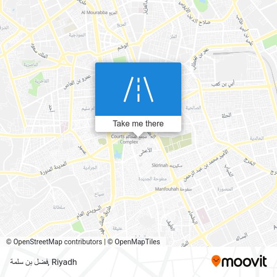 فضل بن سلمة map