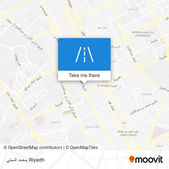محمد السبتي map