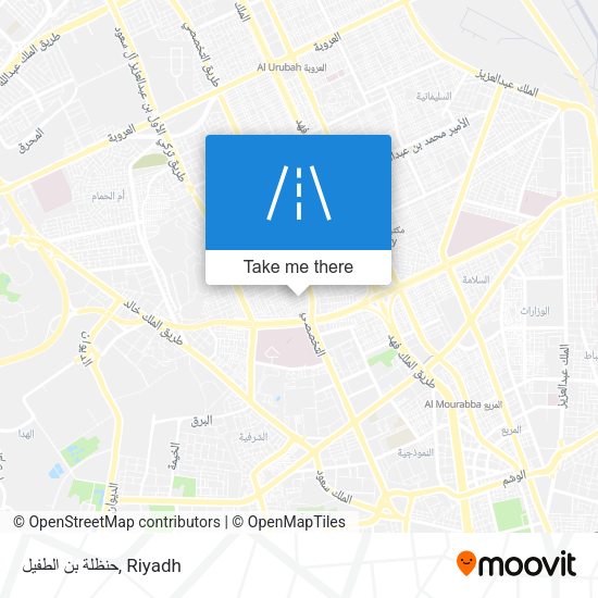 حنظلة بن الطفيل map