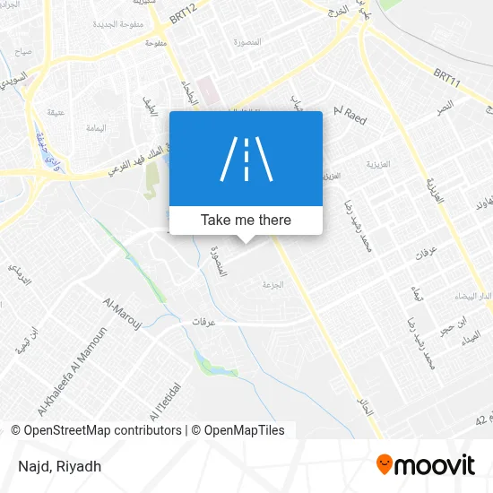 Najd map