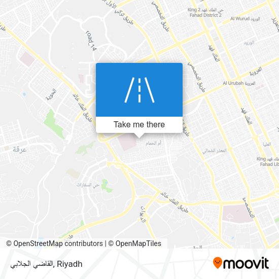 القاضي الجلابي map