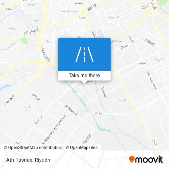 Ath-Tasnae map