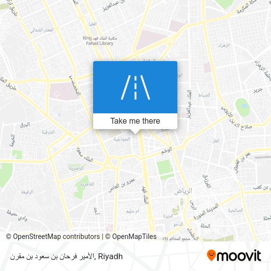 الأمير فرحان بن سعود بن مقرن map