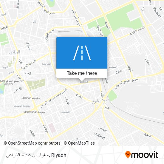 صفوان بن عبدالله الخزاعي map
