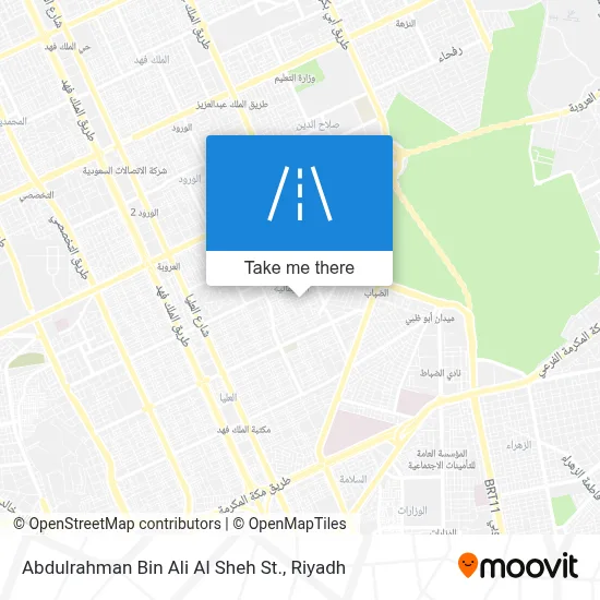 Abdulrahman Bin Ali Al Sheh St. map