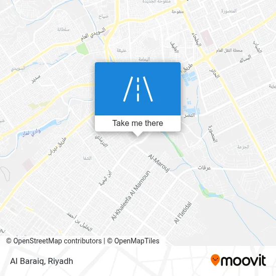 Al Baraiq map