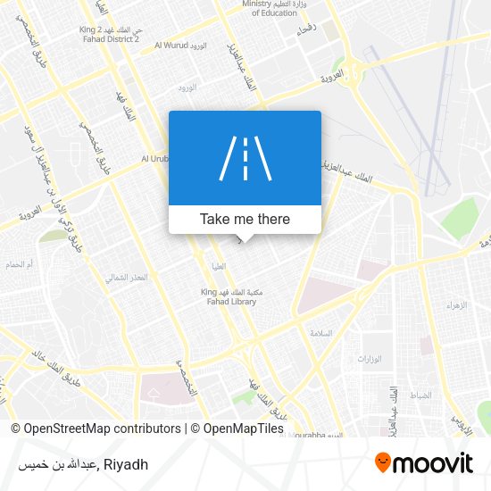 عبدالله بن خميس map