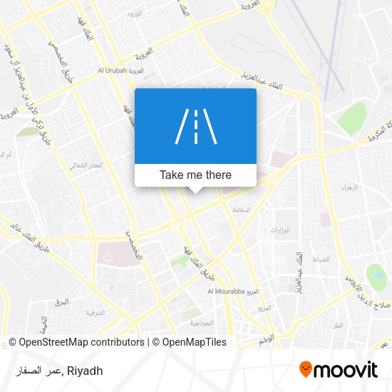 عمر الصفار map