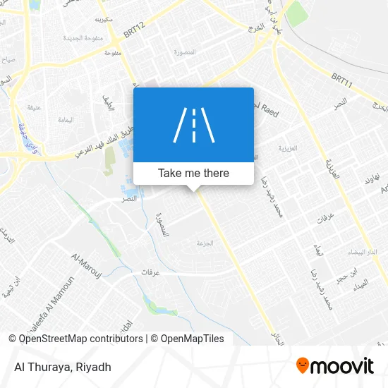 Al Thuraya map