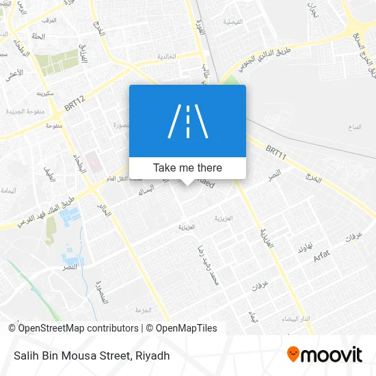 Salih Bin Mousa Street map