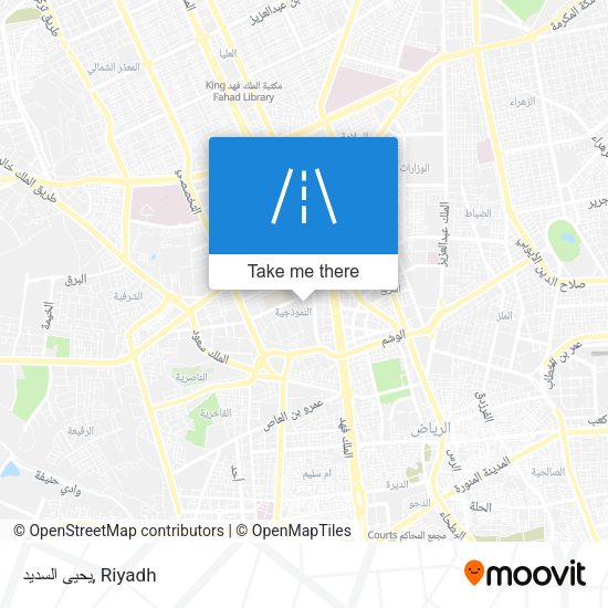 يحيى السديد map
