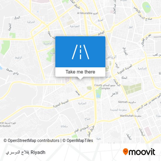 فلاج الدوسري map