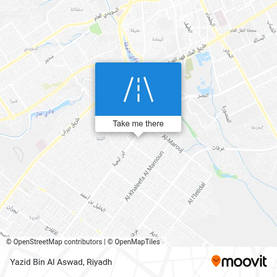Yazid Bin Al Aswad map