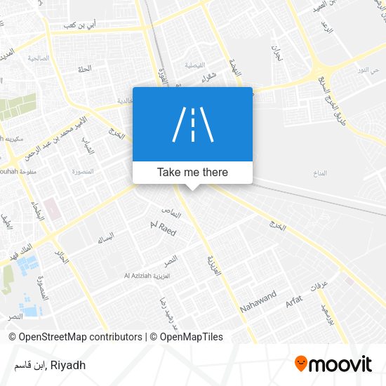 ابن قاسم map