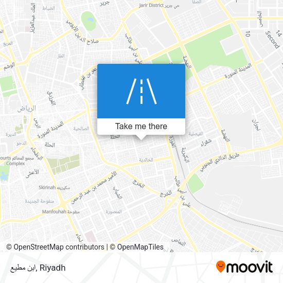 ابن مطيع map