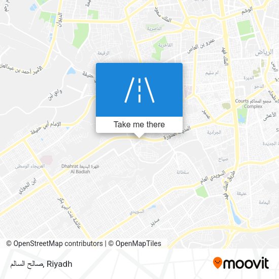 صالح السالم map