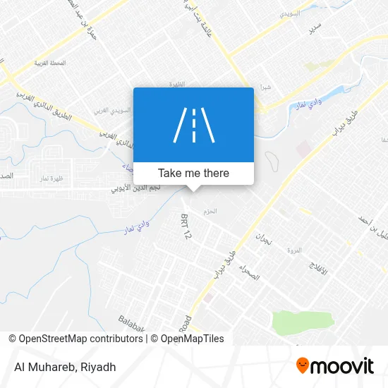 Al Muhareb map