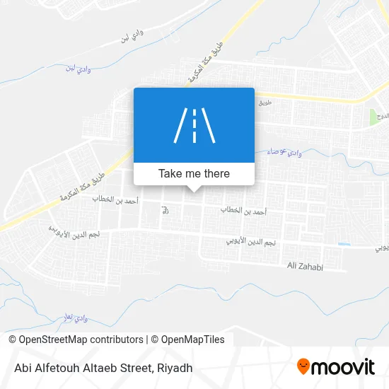 Abi Alfetouh Altaeb Street map