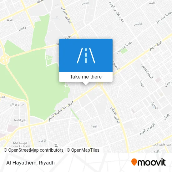 Al Hayathem map