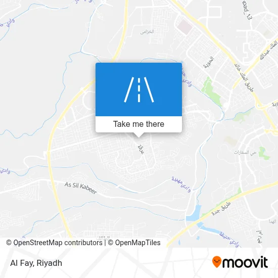 Al Fay map