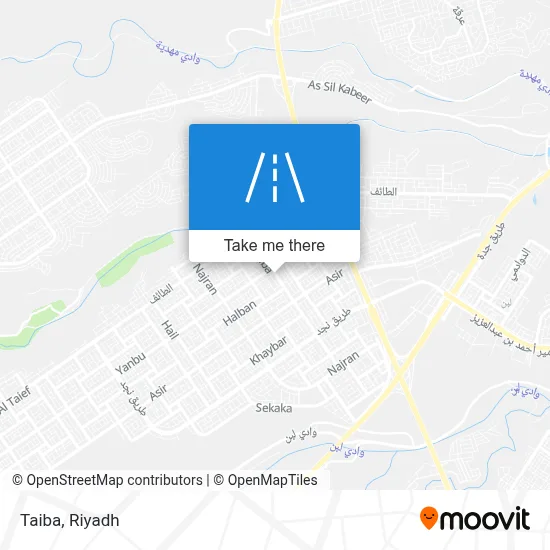 Taiba map