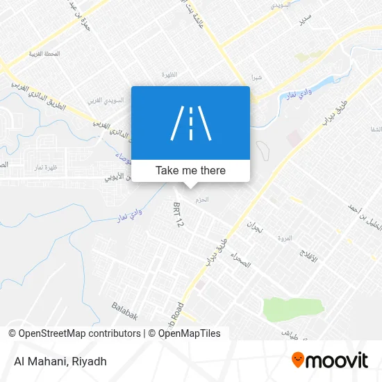 Al Mahani map