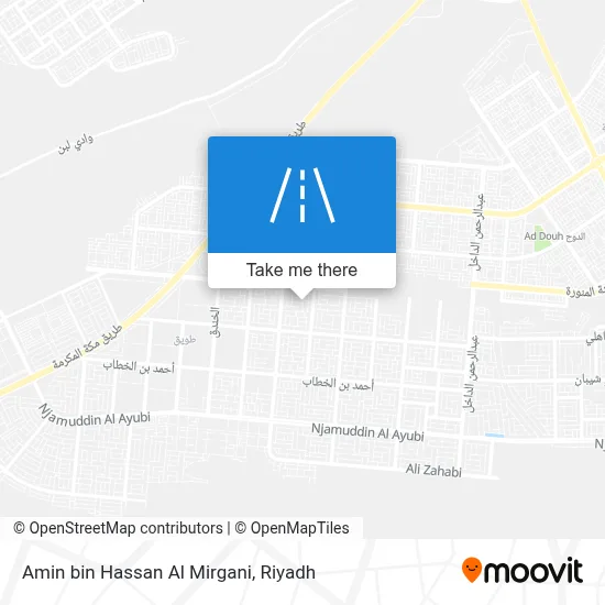 أمين بن حسن الميرغني map