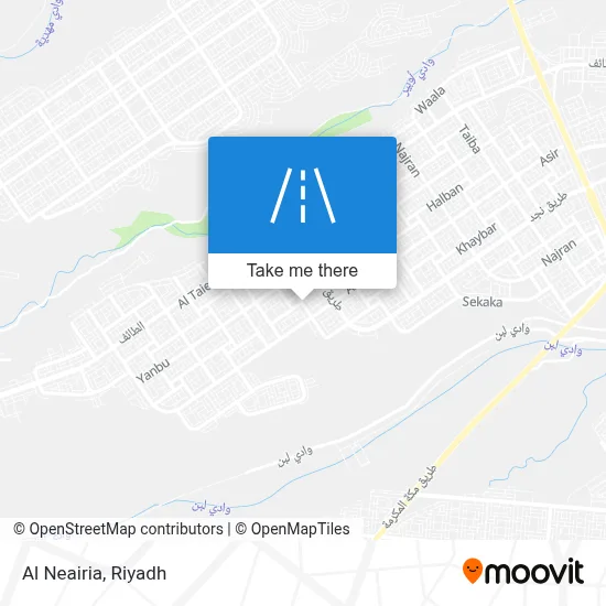 Al Neairia map