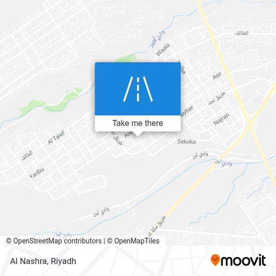 Al Nashra map