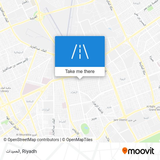 الحميدات map