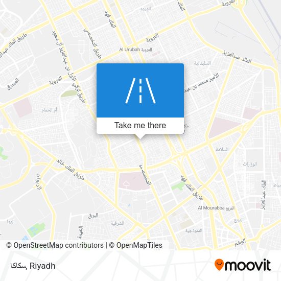 سكاكا map