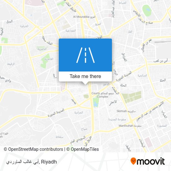 أبي غالب الماوردي map