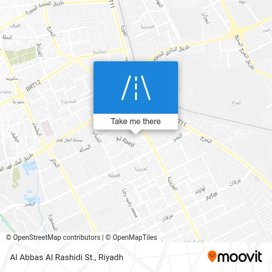 Al Abbas Al Rashidi St. map