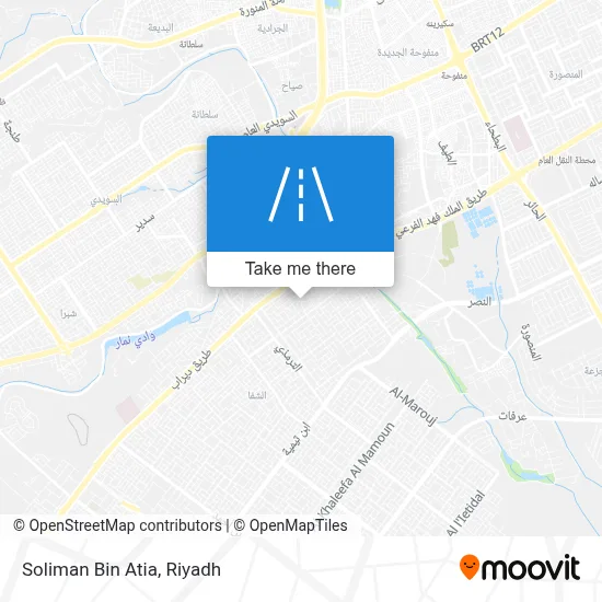Soliman Bin Atia map