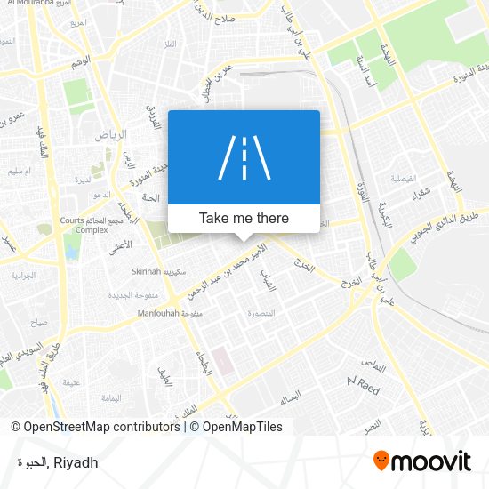 الحبوة map