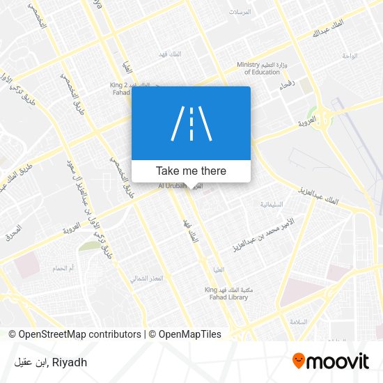 ابن عقيل map