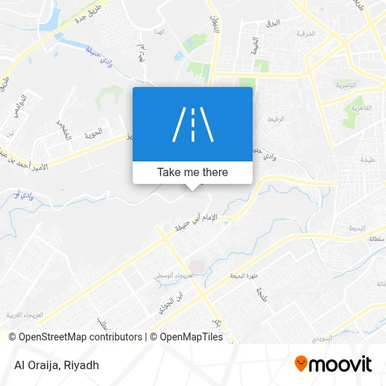 Al Oraija map