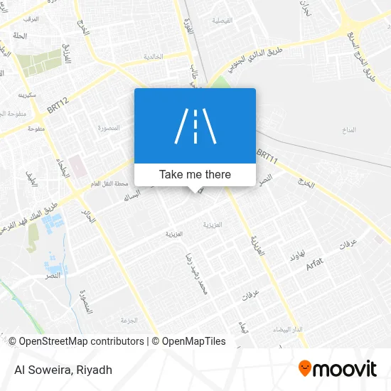 Al Soweira map