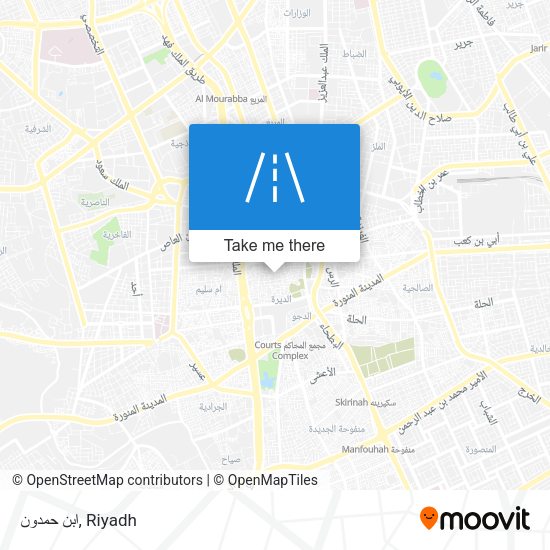 ابن حمدون map