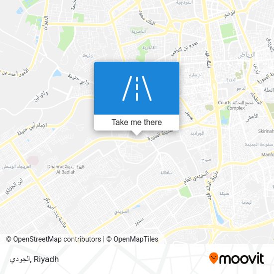 الجودي map