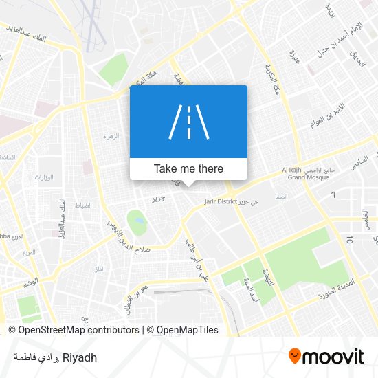 وادي فاطمة map