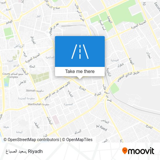 سعيد الصباغ map