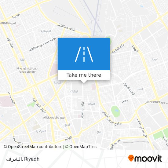 الشرف map