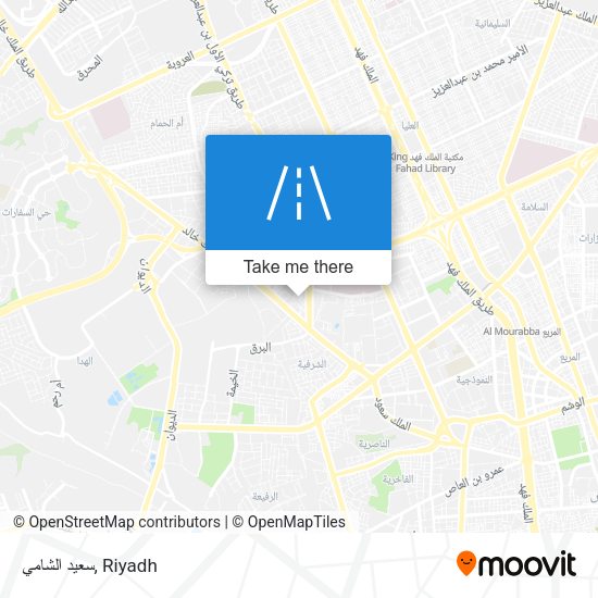 سعيد الشامي map