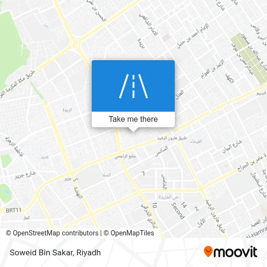 Soweid Bin Sakar map