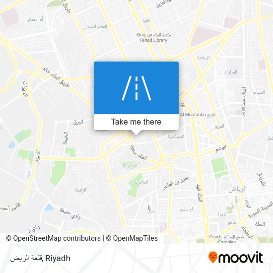 قلعة الربض map