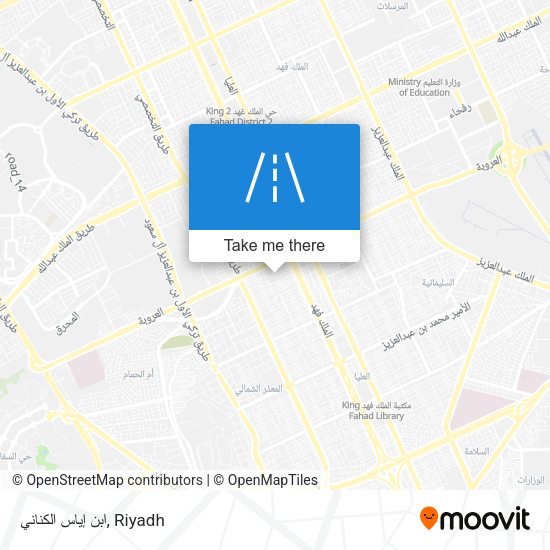 ابن إياس الكناني map