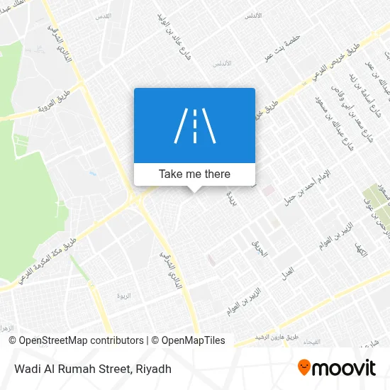 Wadi Al Rumah Street map