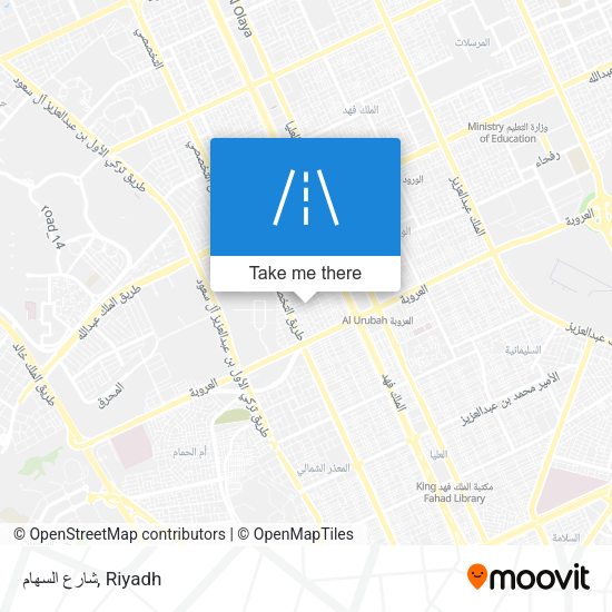 شارع السهام map
